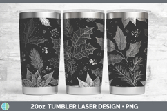 GorgeousSeamless Christmas Laser 20oz Tumbler design.