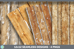 GorgeousSeamless Christmas Winter Textured Background Papers design.