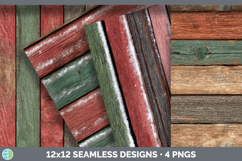GorgeousSeamless Christmas Winter Textured Background Papers design.