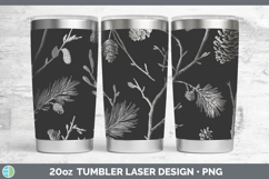 GorgeousSeamless Christmas Laser 20oz Tumbler design.
