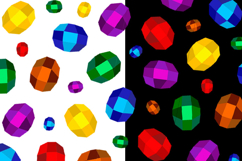 Seamless background Diamonds backdrop Transparent background Product Image 2