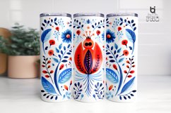 Seamless floral pattern Sublimation Tumbler Design Product Image 2