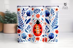 Seamless floral pattern Sublimation Tumbler Design Product Image 12