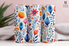 Seamless floral pattern Sublimation Tumbler Design Product Image 17