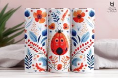 Seamless floral pattern Sublimation Tumbler Design Product Image 19