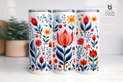 Seamless floral pattern Sublimation Tumbler Design Product Image 22
