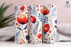 Seamless floral pattern Sublimation Tumbler Design Product Image 25