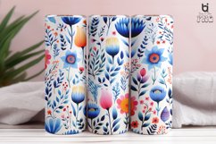 Seamless floral pattern Sublimation Tumbler Design Product Image 7