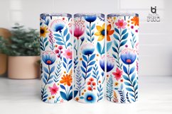 Seamless floral pattern Sublimation Tumbler Design Product Image 8