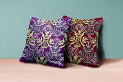 Seamless floral watercolor patterns digital paper