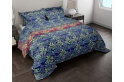 Seamless floral watercolor patterns digital paper