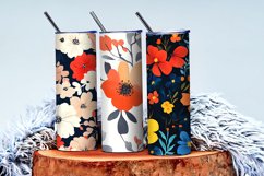 Seamless Flower Pattern Gift Wrapping Digital Paper | Floral Product Image 4