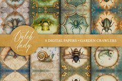Seamless Garden Crawler Wallpapers - Seamless Patterns Product Image 1