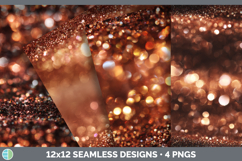 GorgeousSeamless Glitter Bokeh Textured Background Papers design.