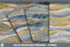 GorgeousSeamless Glitter Textured Background Papers design.