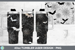 GorgeousSeamless Halloween Laser 40oz Tumbler design.