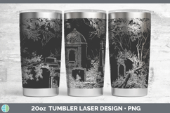 GorgeousSeamless Halloween Laser 20oz Tumbler design.