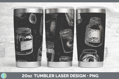 GorgeousSeamless Halloween Laser 20oz Tumbler design.