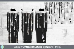 GorgeousSeamless Halloween Laser 40oz Tumbler design.