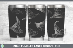 GorgeousSeamless Halloween Laser 20oz Tumbler design.