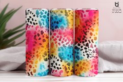 Seamless Leopard Pattern Sublimation Tumbler Design Product Image 3