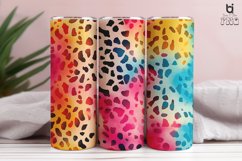 Seamless Leopard Pattern Sublimation Tumbler Design Product Image 5