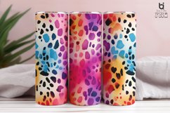 Seamless Leopard Pattern Sublimation Tumbler Design Product Image 7