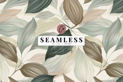 Seamless Muted Foliage Digital Paper Product Image 1