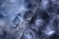 Seamless Navy Blue Watercolor Textures Product Image 3