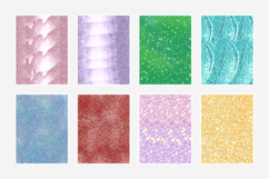 Seamless Ombre Glitter Texture Digital Paper Background Product Image 2