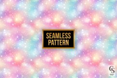 Pastel Bokeh Stars Pattern Digital Papers Product Image 3