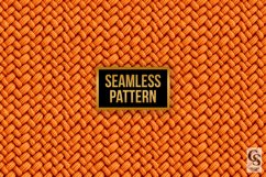 Orange Woven Knitted Digital Papers Product Image 4