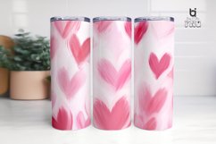 Seamless abstract heart pattern Sublimation Tumbler Design Product Image 13