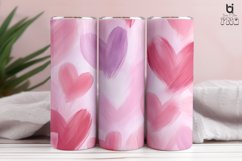 Seamless abstract heart pattern Sublimation Tumbler Design Product Image 2