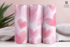 Seamless abstract heart pattern Sublimation Tumbler Design Product Image 6