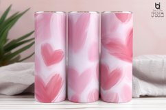 Seamless abstract heart pattern Sublimation Tumbler Design Product Image 8