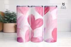 Seamless abstract heart pattern Sublimation Tumbler Design Product Image 9