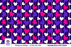 seamless pattern-bundle-romantic-scrapbook paper-digital-background-surface-repeat-collection-set