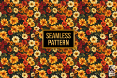 Blanket Flowers Seamless Patterns, Yellow Daytime Florals Product Image 3