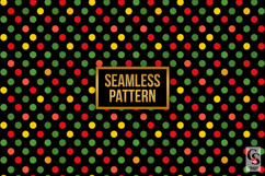 Juneteenth Polka Dots Digital Papers Seamless Pattern Product Image 4