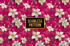 Pink Tropical Summer Flowers | Exotic Floral Pattern Product Image 4