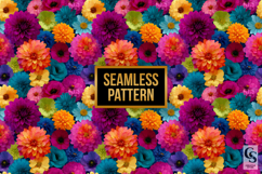 Vibrant Spring Florals Seamless Patterns Product Image 3