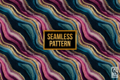 Boho Glitter Agate Digital Paper Product Image 5
