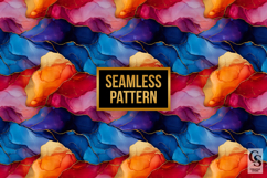 Colorful Alcohol Ink Background Patterns Product Image 4