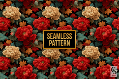Bold Flower Garden Digital Papers Product Image 5