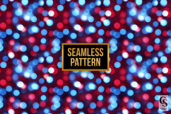 Red and Blue Bokeh Seamless Patterns Product Image 2