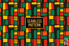Abstract Juneteenth Black History Patterns Product Image 4