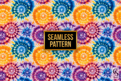 Rainbow Tie Dye Background Digital Paper Product Image 3