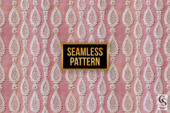Pink Boho Macrame Textile Seamless Patterns Product Image 3