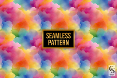 Bright Watercolor Texture Seamless Patterns Product Image 3